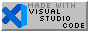 made with visual studio code button